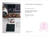 Pluralsight Certificate 7