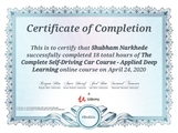Udemy Certificate 4