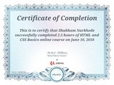 Udemy Certificate 5