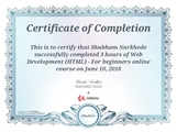 Udemy Certificate 9